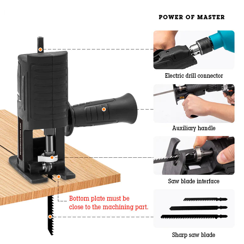 HiLDA Precision Reciprocating Saw Kit