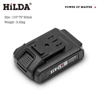 Dual-Speed Cordless Lithium Drill & Electric Screwdriver