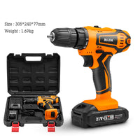 Dual-Speed Cordless Lithium Drill & Electric Screwdriver