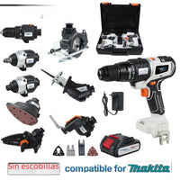 Versatile Woodworking Tool Set with 10 Functions